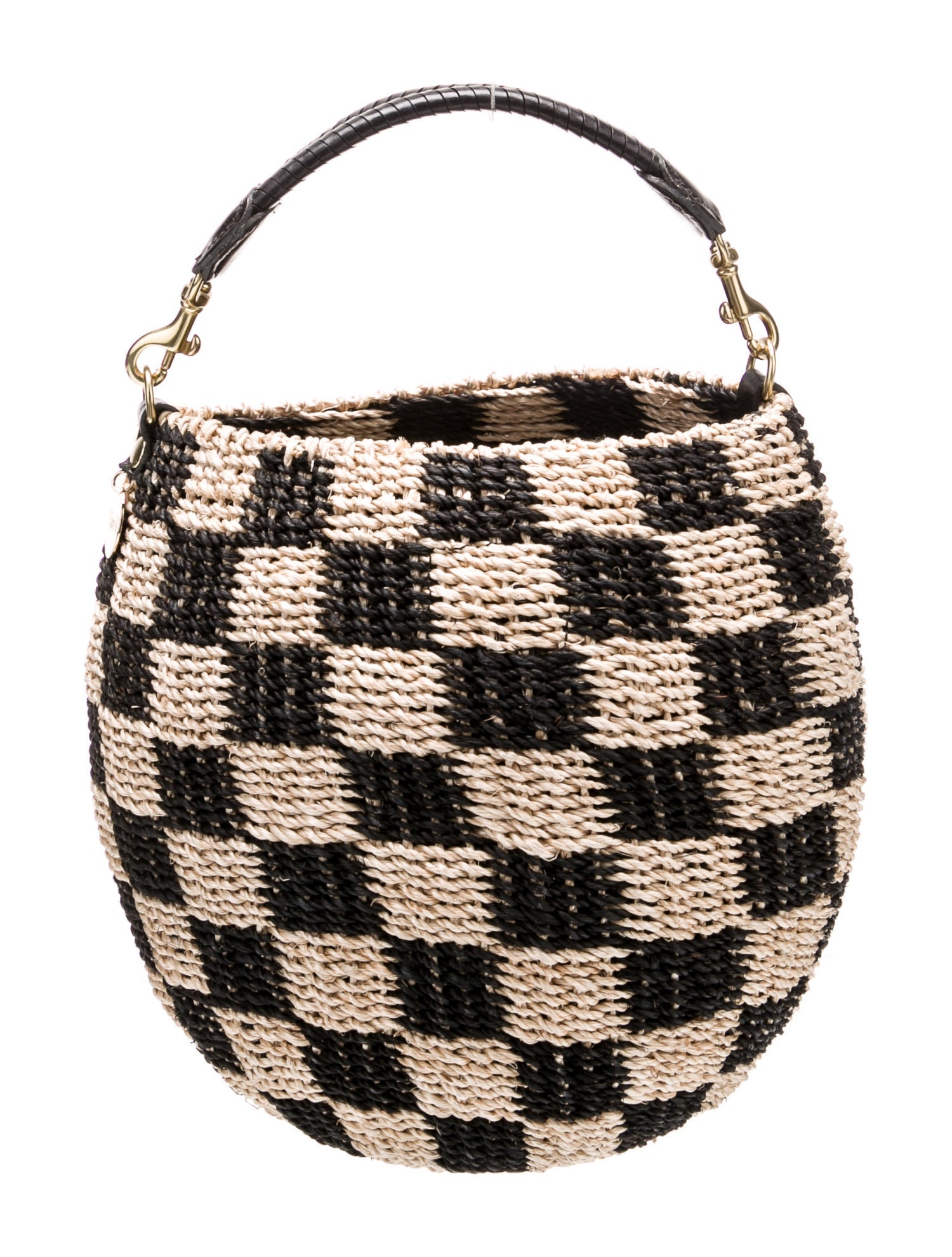 Clare V. Raffia Top Handle Bag